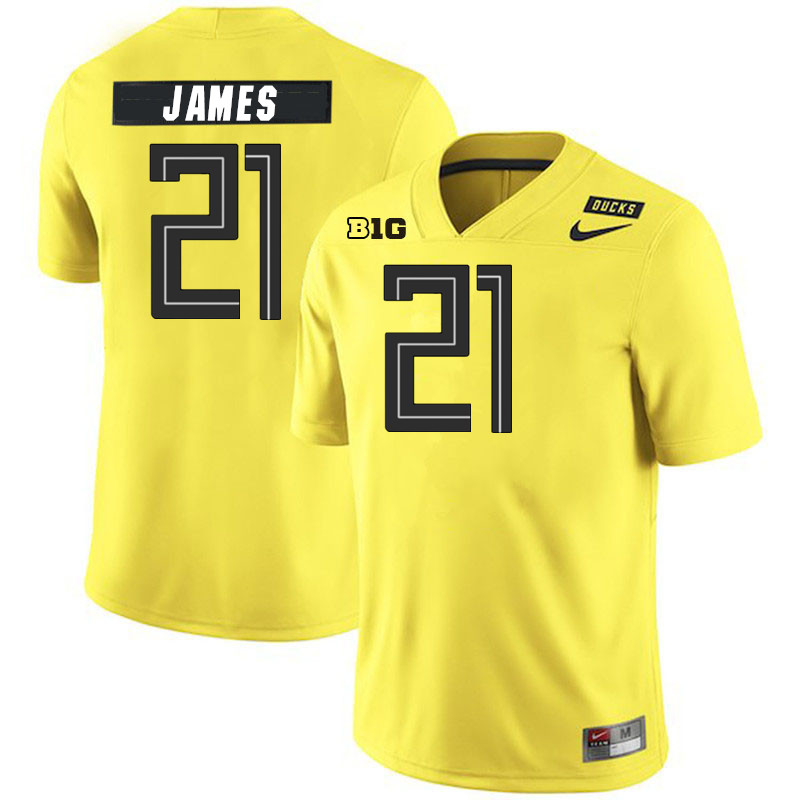 LaMichael James Oregon Jersey,Oregon Ducks Football Uniforms Youth-Alternate Yellow